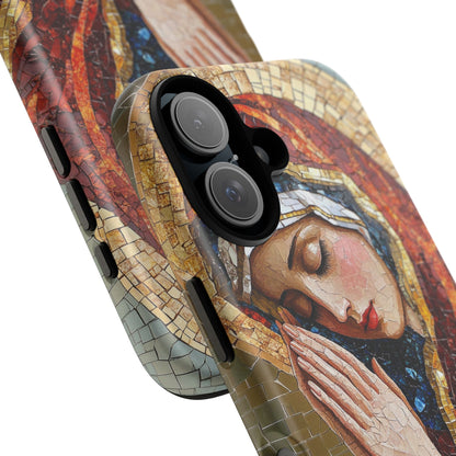 Virgin Mary Phone Case, Catholic Phone Case, Christian Aesthetic Case, Religious iPhone Case, Saint Art Case, Faith Gift