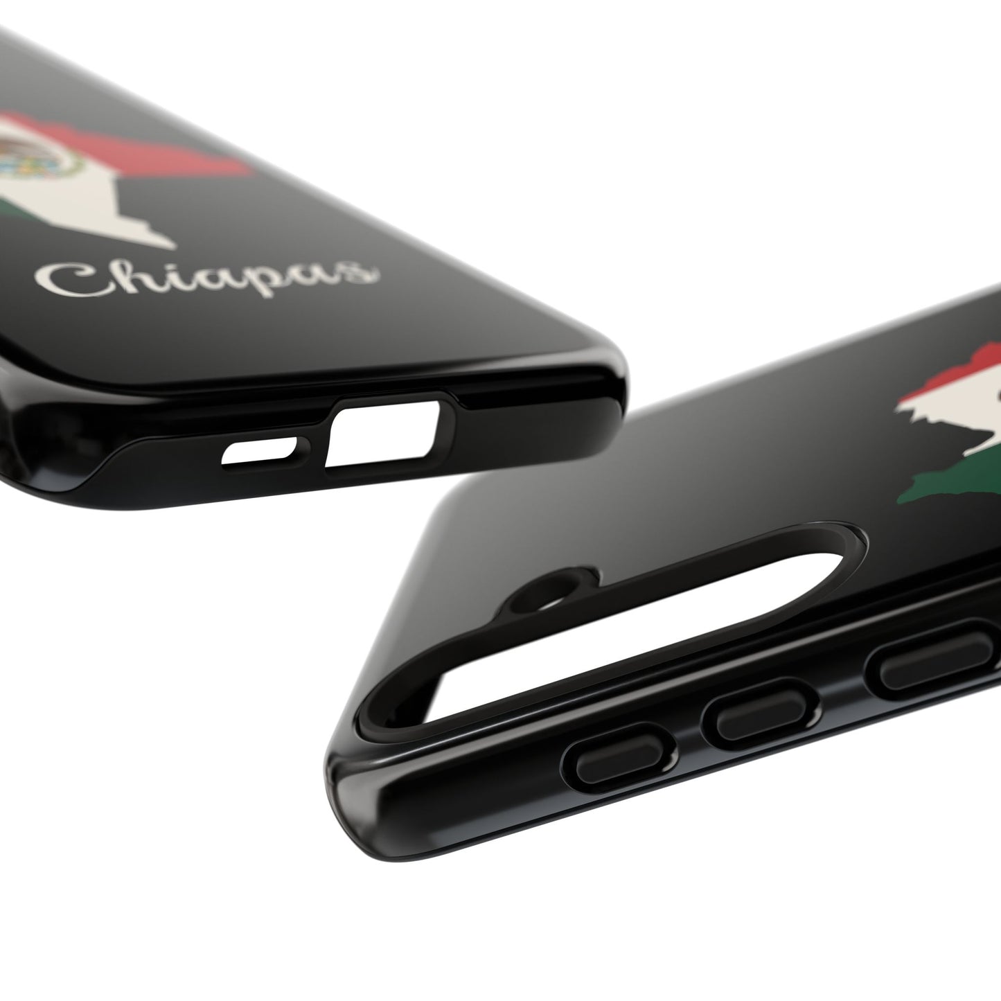 Chiapas Mexico Flag Map Phone Case | Mexican American Pride Tough Case for iPhone & Samsung