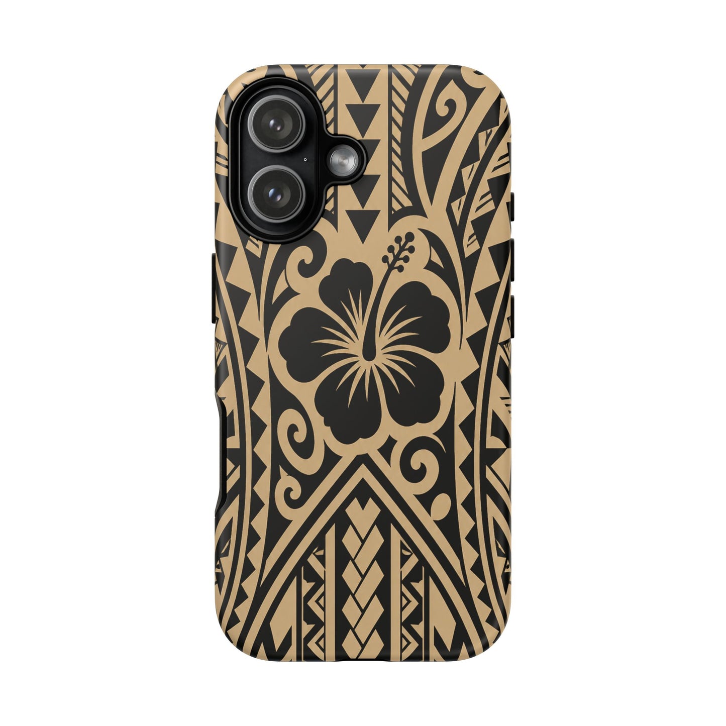 Polynesian Tribal Hawaiin Hibiscus Phone Case for iPhone Samsung Galaxy
