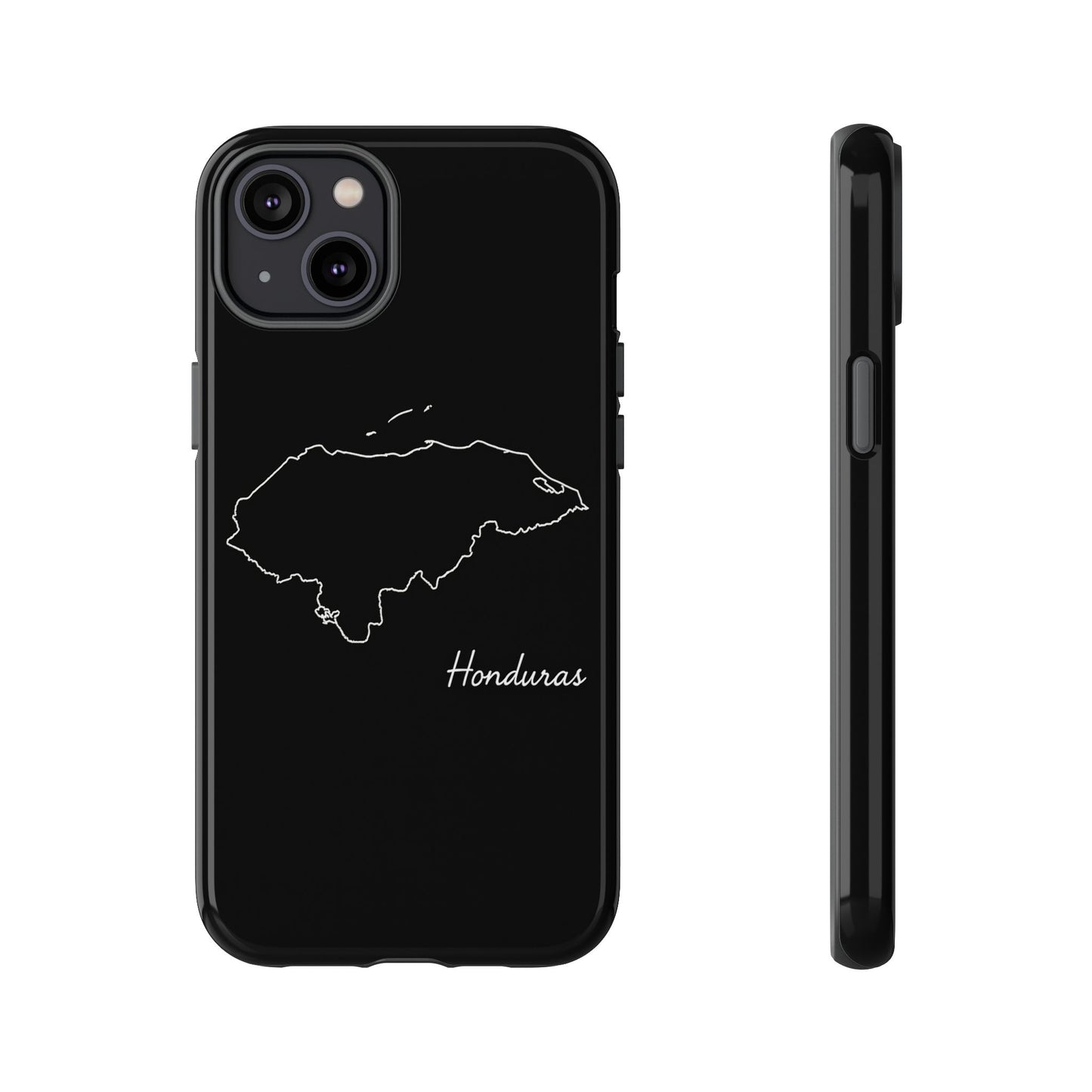 Honduras Outline Phone Case – Minimal Country Map Tough Case (iPhone, Samsung, Pixel)