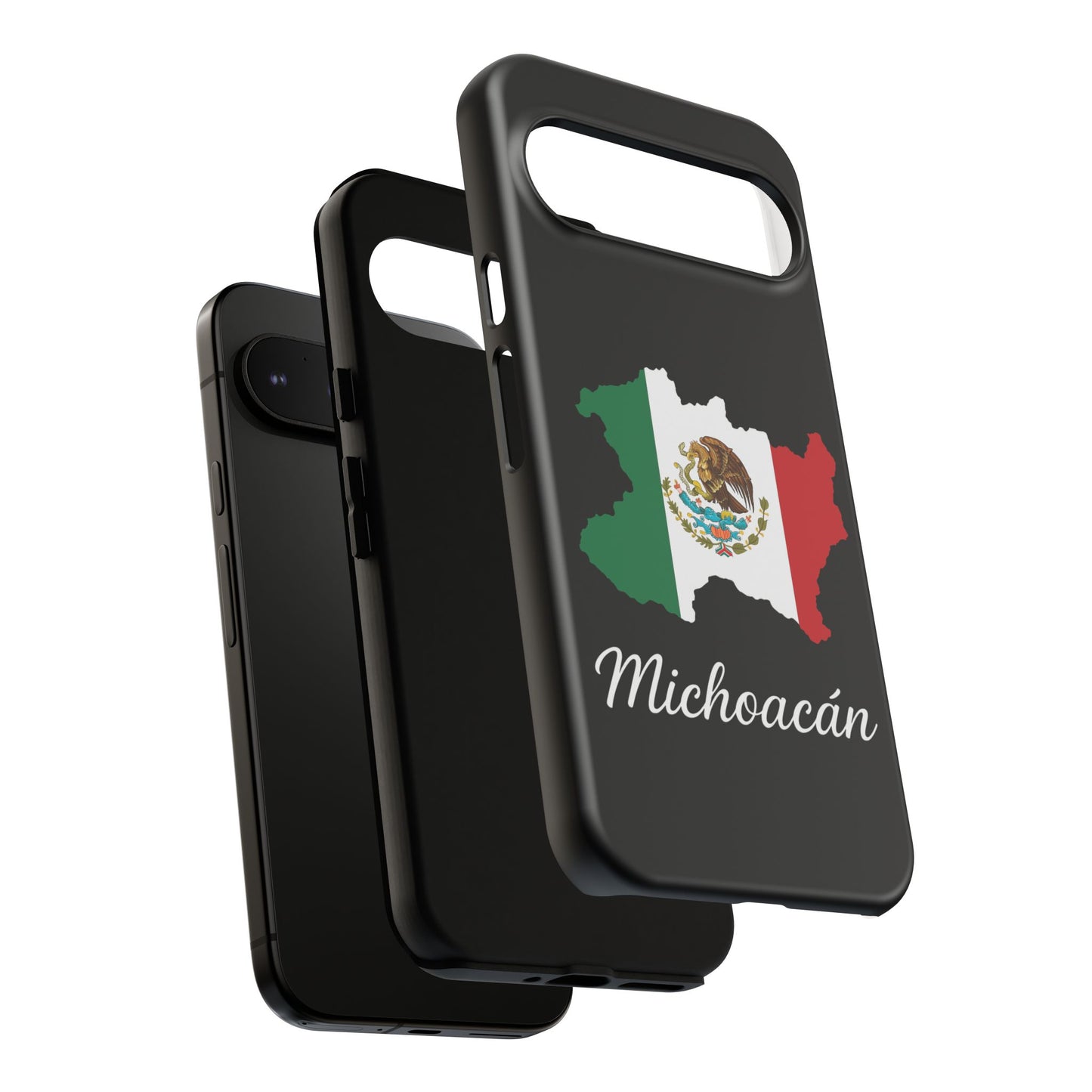 Michoacán Mexico Flag Map Phone Case | Mexican American Pride Tough Case for iPhone & Samsung