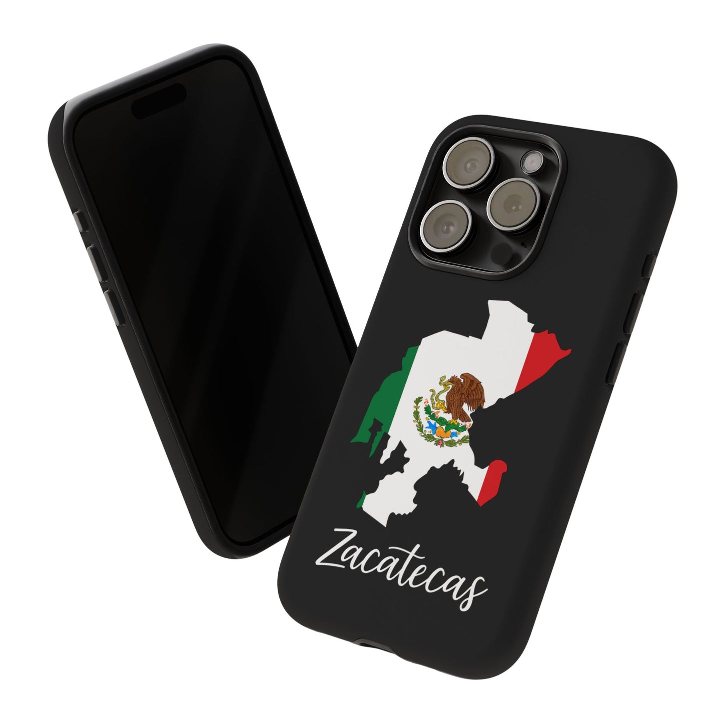 Zacatecas Mexico Flag Map Phone Case | Mexican American Pride Tough Case for iPhone & Samsung
