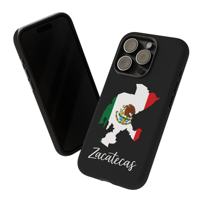 Zacatecas Mexico Flag Map Phone Case | Mexican American Pride Tough Case for iPhone & Samsung