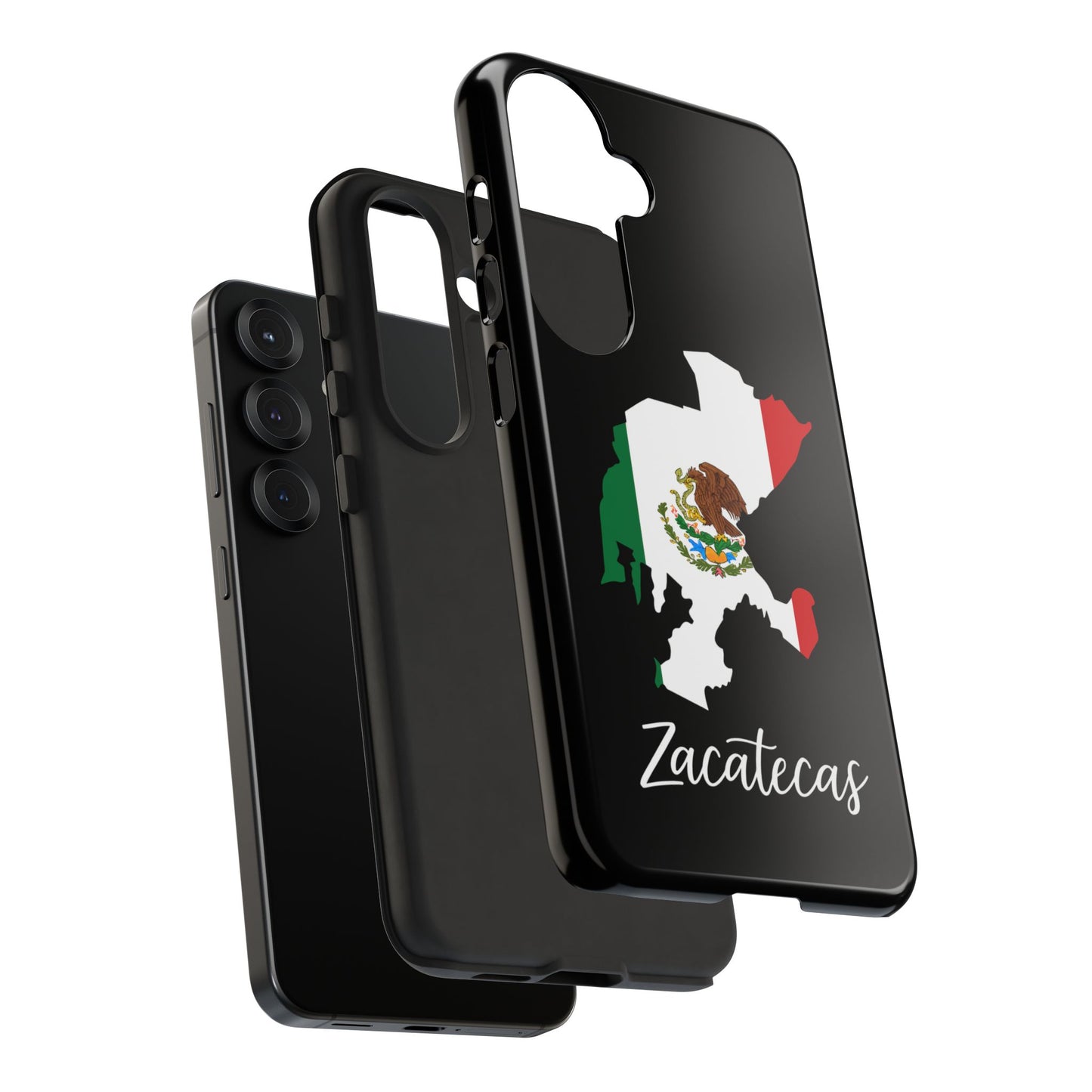 Zacatecas Mexico Flag Map Phone Case | Mexican American Pride Tough Case for iPhone & Samsung