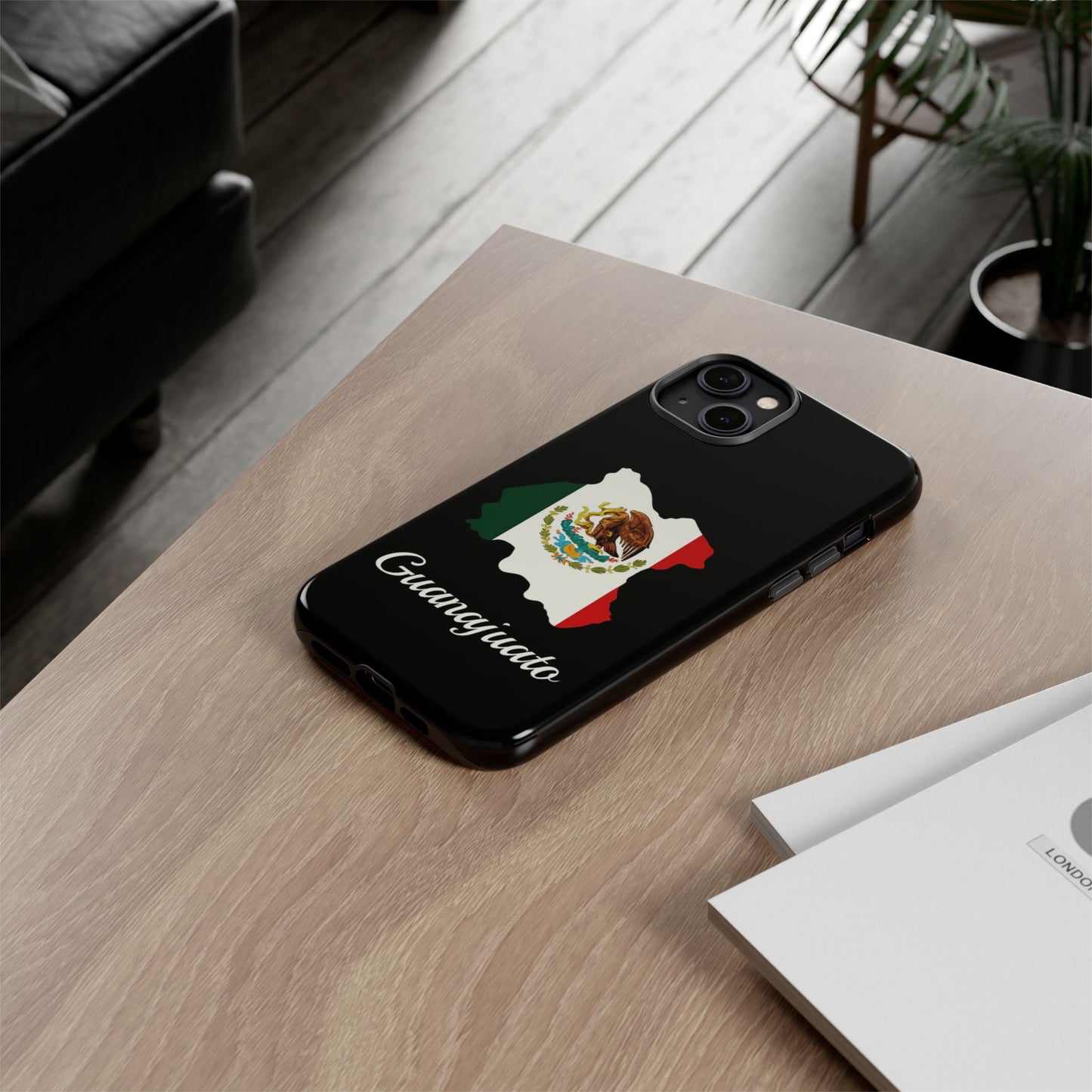 Guanajuato Mexico Flag Map Phone Case | Mexican American Pride Tough Case for iPhone & Samsung