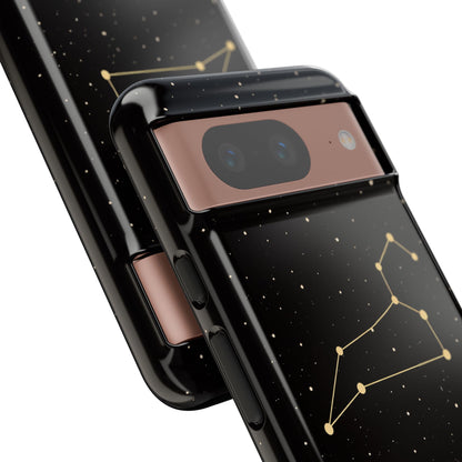 Leo Zodiac Constellation Phone Case – Luxe Gold Celestial Cover
