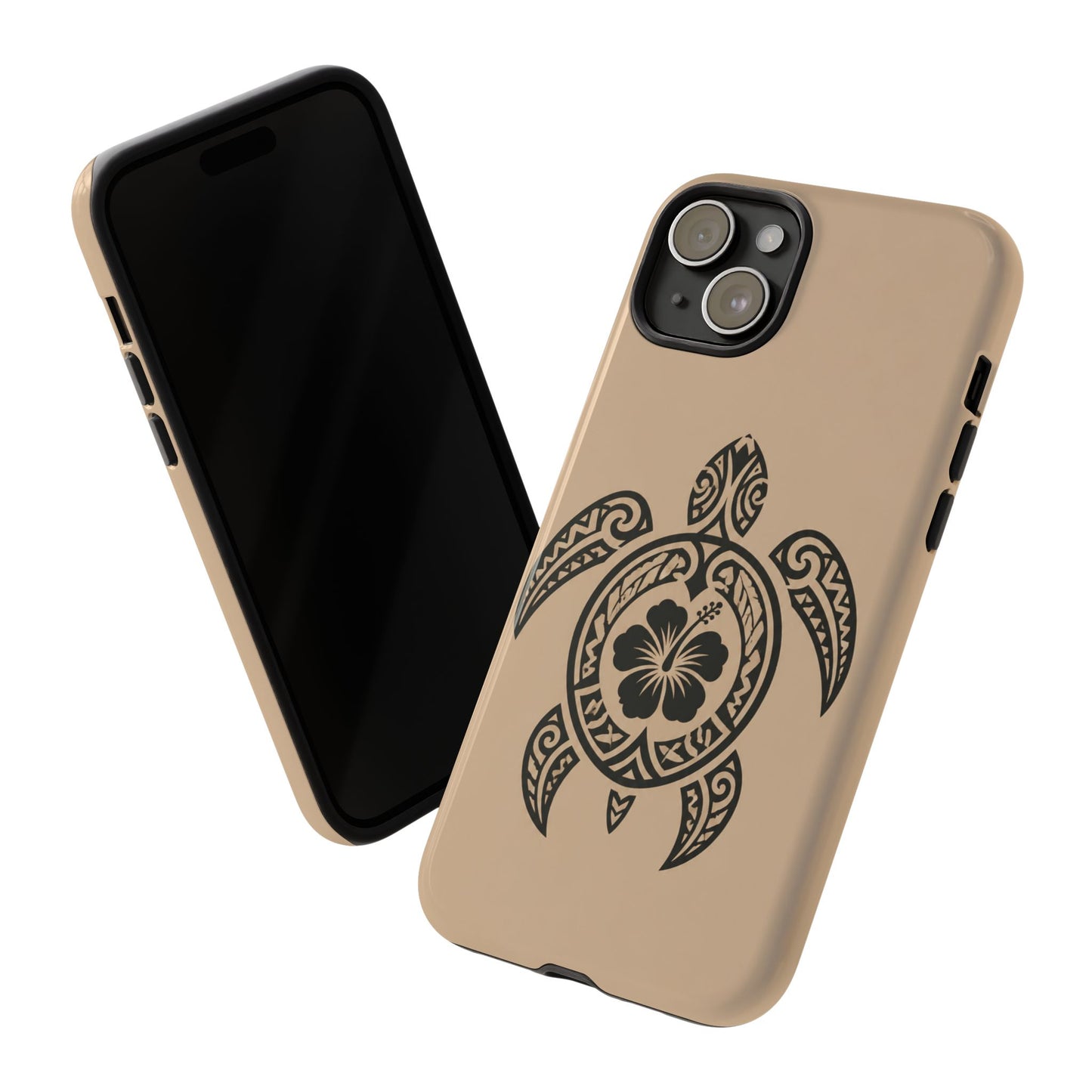Polynesian Turtle Phone Case | Hawaiian Beach Tough Cover
