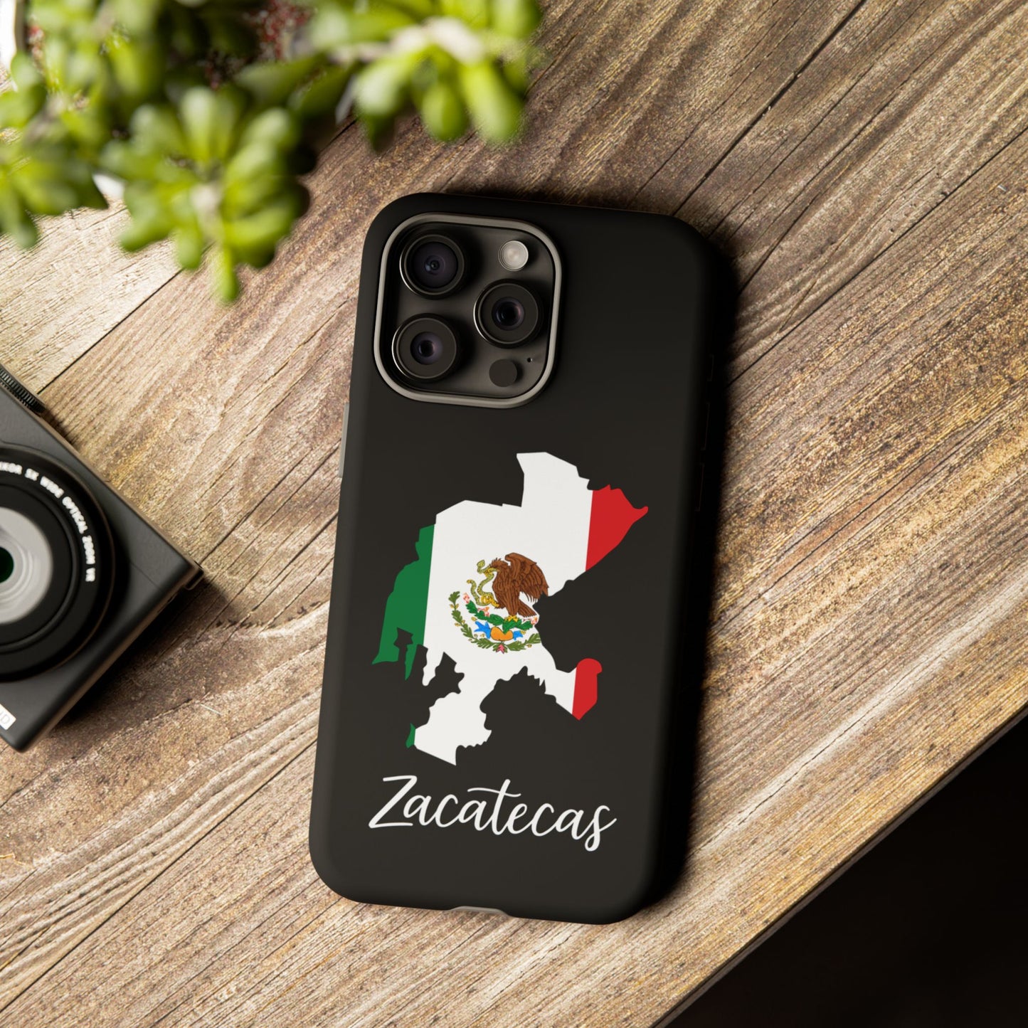 Zacatecas Mexico Flag Map Phone Case | Mexican American Pride Tough Case for iPhone & Samsung