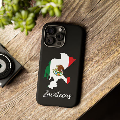 Zacatecas Mexico Flag Map Phone Case | Mexican American Pride Tough Case for iPhone & Samsung