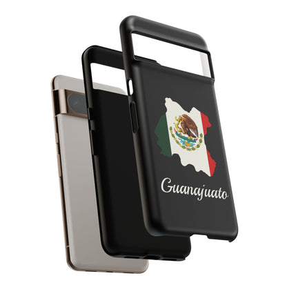 Guanajuato Mexico Flag Map Phone Case | Mexican American Pride Tough Case for iPhone & Samsung