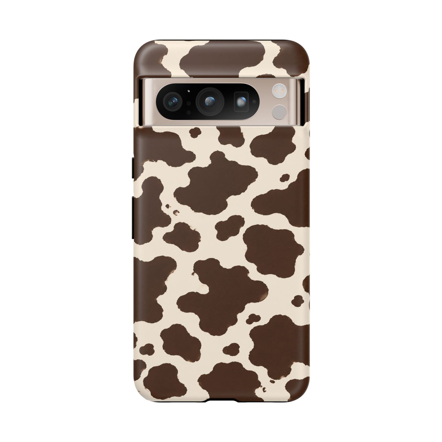 Western Cow Print Tough Phone Case for iPhone Samsung Galaxy Pixel