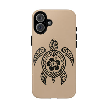Polynesian Turtle Phone Case | Hawaiian Beach Tough Cover