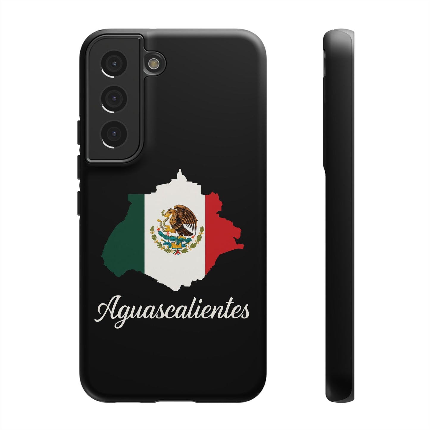 Aguascalientes Mexico Flag Map Phone Case | Mexican American Pride Tough Case for iPhone & Samsung
