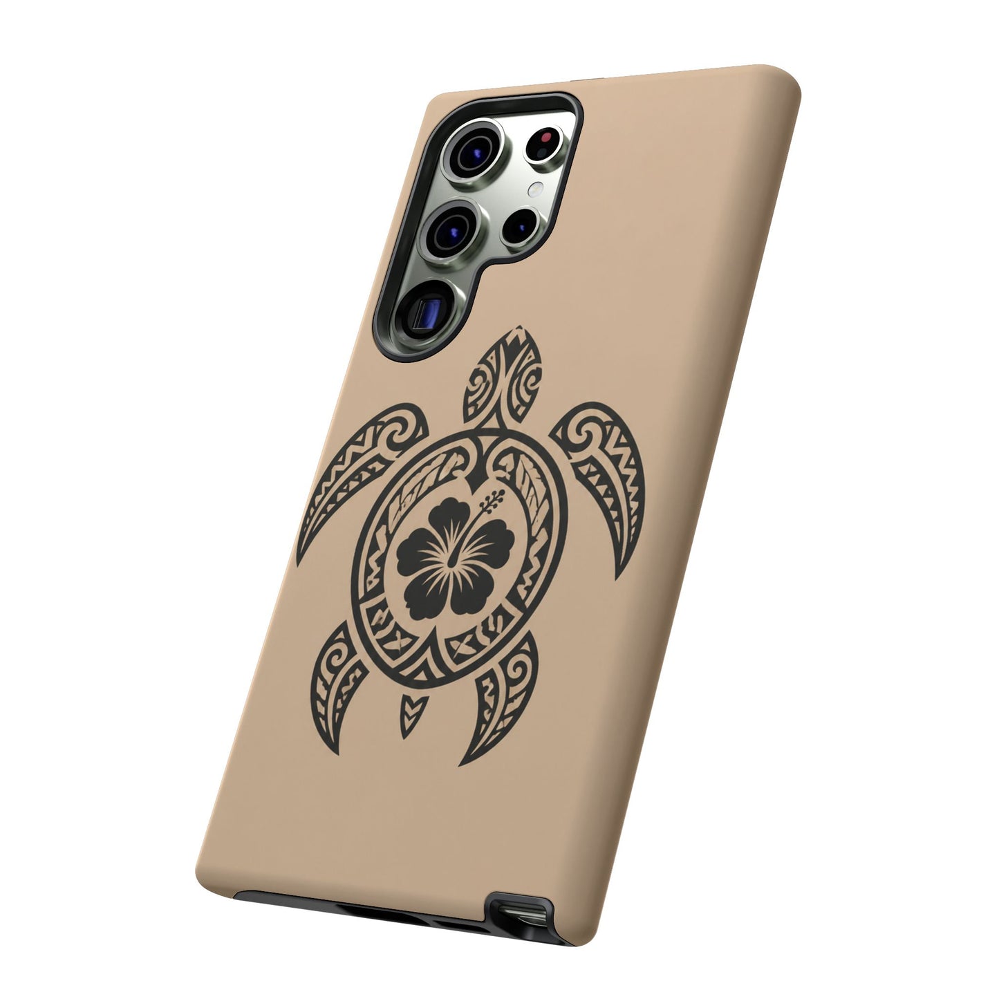 Polynesian Turtle Phone Case | Hawaiian Beach Tough Cover