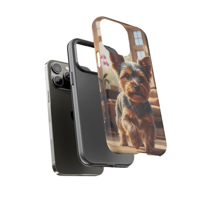 Yorkshire Terrier Phone Case – Cute Yorkie Puppy Tough Case (iPhone, Samsung, Pixel)