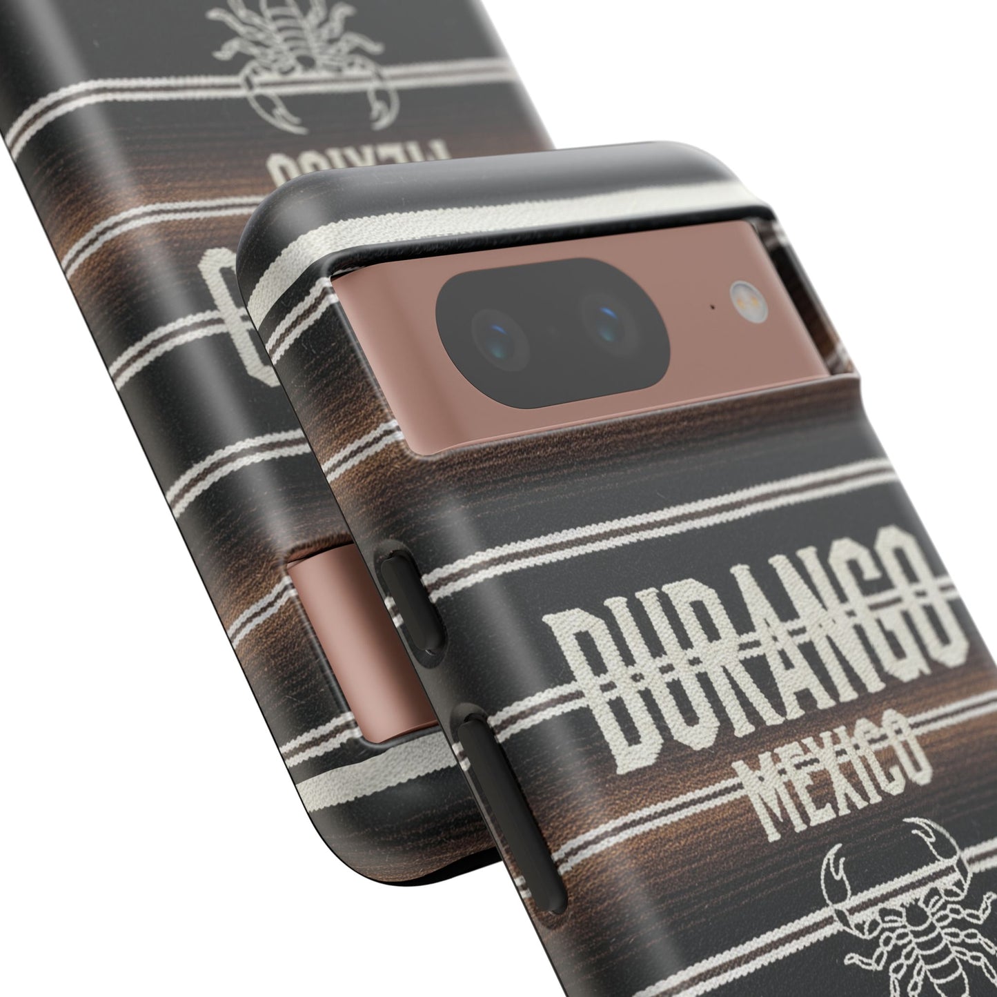 Durango Mexico Phone Case | Serape Scorpion Western Design | Mexican Heritage Tough Case for iPhone & Samsung