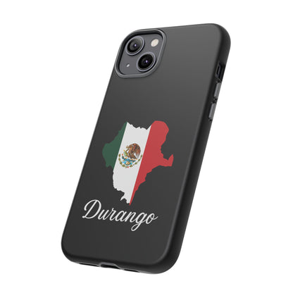 Durango Mexico Flag Map Phone Case | Mexican American Pride Tough Case for iPhone & Samsung