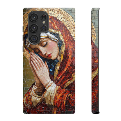 Virgin Mary Phone Case, Catholic Phone Case, Christian Aesthetic Case, Religious iPhone Case, Saint Art Case, Faith Gift