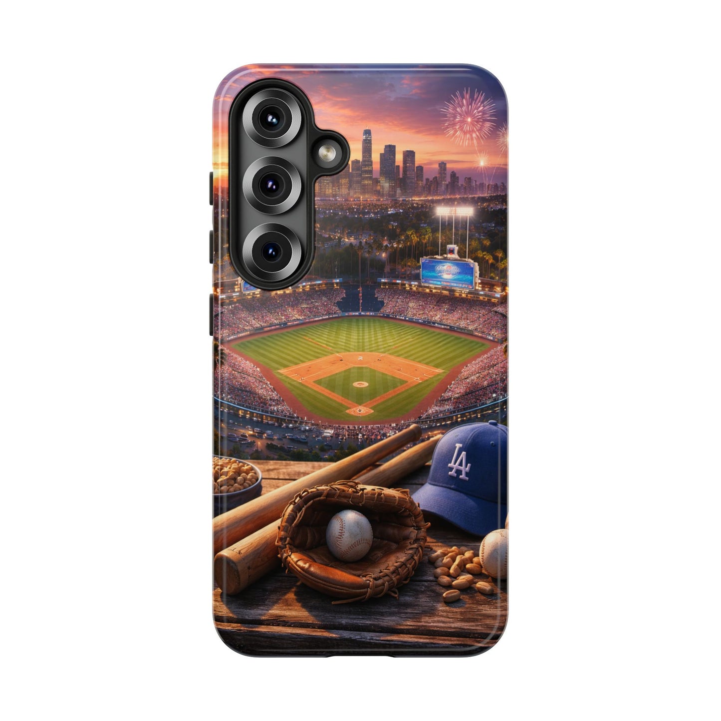 Baseball Sunset Stadium Phone Case LA Game Day Sports Aesthetic Case