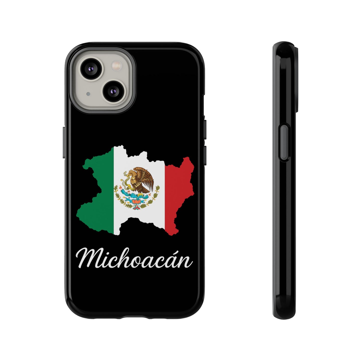 Michoacán Mexico Flag Map Phone Case | Mexican American Pride Tough Case for iPhone & Samsung