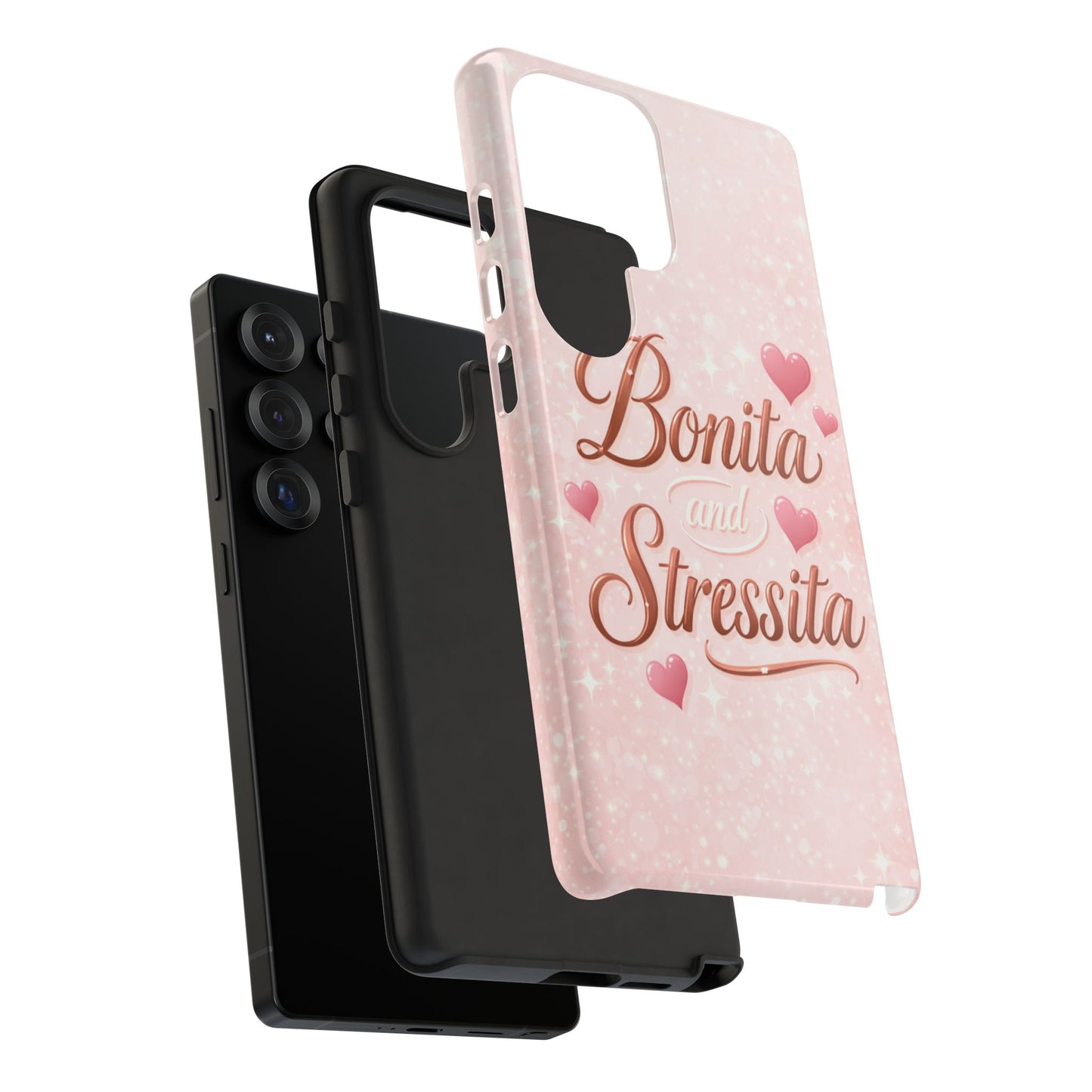 Bonita Stressita Phone Case Cute Latina Aesthetic Pink Coquette Case