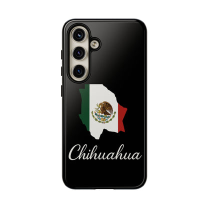 Chihuahua Mexico Flag Map Phone Case | Mexican American Pride Tough Case for iPhone & Samsung