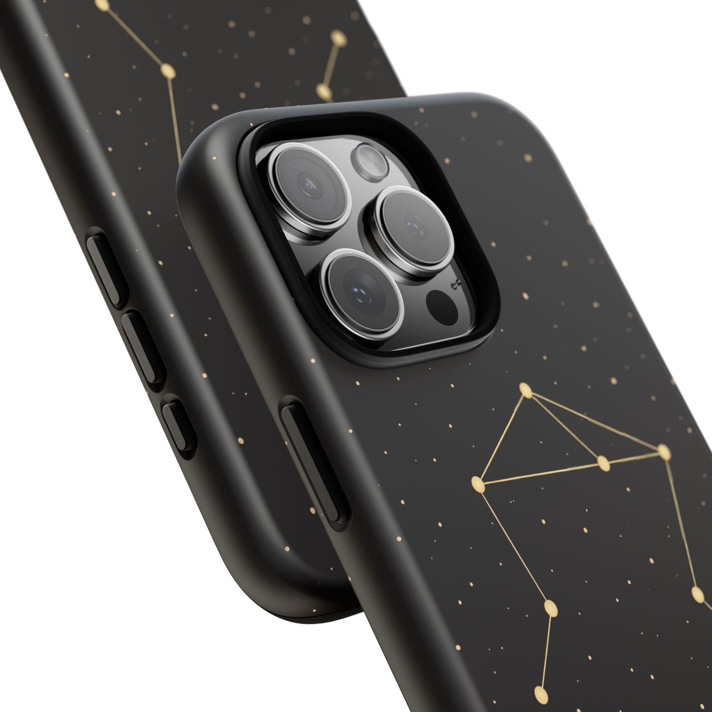 Libra Zodiac Constellation Phone Case – Luxe Gold Celestial Cover