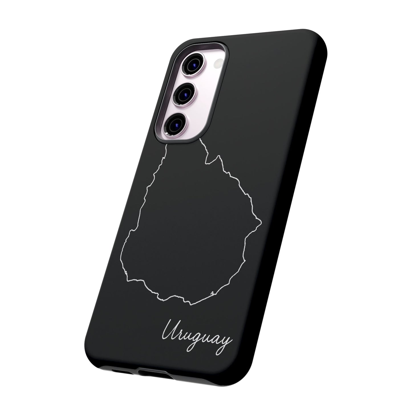 Uruguay Outline Phone Case – Minimal Country Map Tough Case (iPhone, Samsung, Pixel)