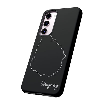 Uruguay Outline Phone Case – Minimal Country Map Tough Case (iPhone, Samsung, Pixel)