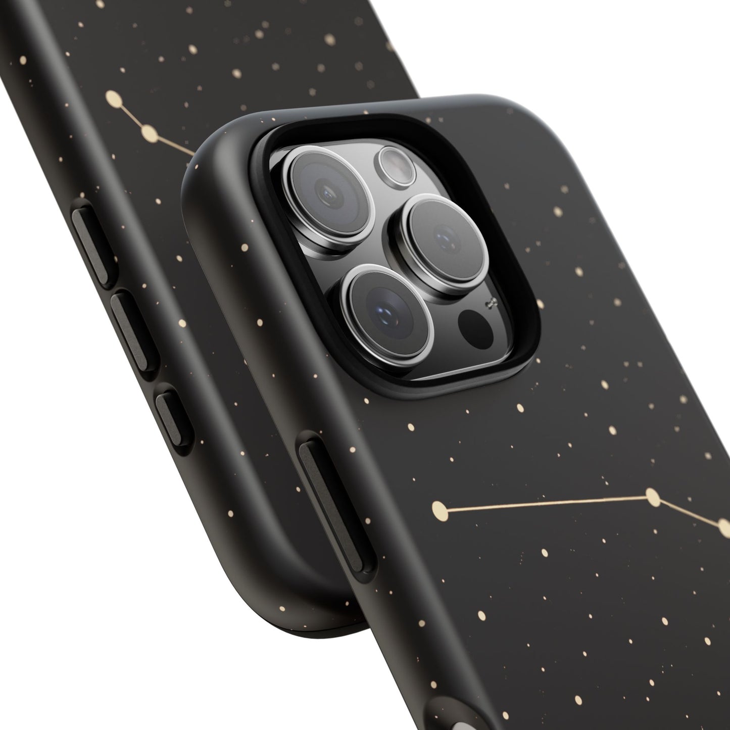Aries Zodiac Constellation Phone Case – Luxe Gold Celestial Cover