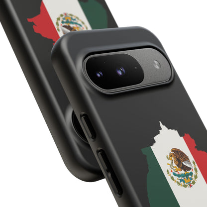 Aguascalientes Mexico Flag Map Phone Case | Mexican American Pride Tough Case for iPhone & Samsung