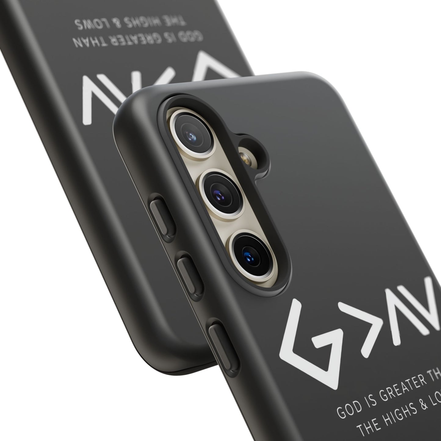 God Is Greater Than The Highs & Lows G>∧∨ Christian Phone Case