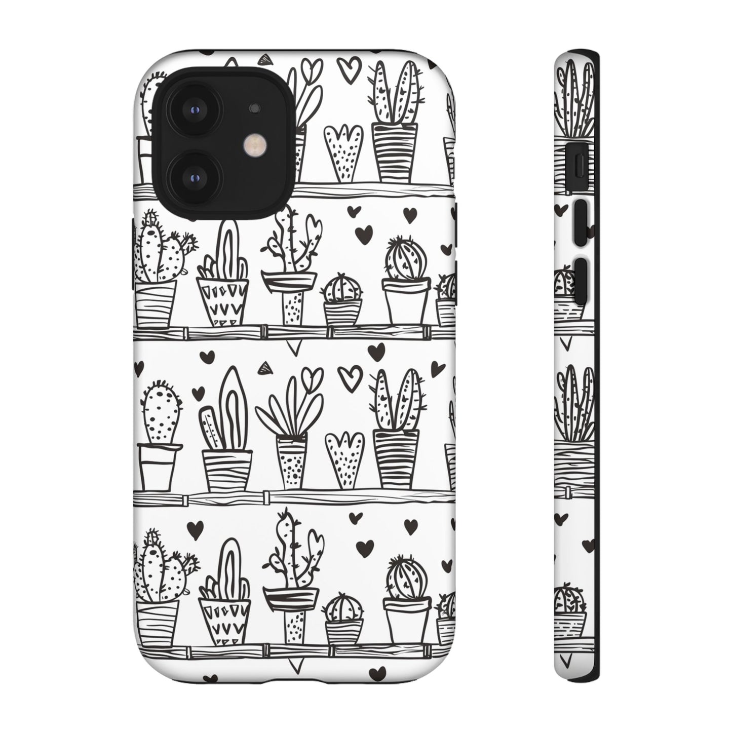 Cactus Succulent Phone Case Cute Plant Aesthetic iPhone Samsung Cover