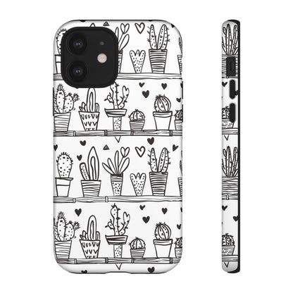 Cactus Succulent Phone Case Cute Plant Aesthetic iPhone Samsung Cover