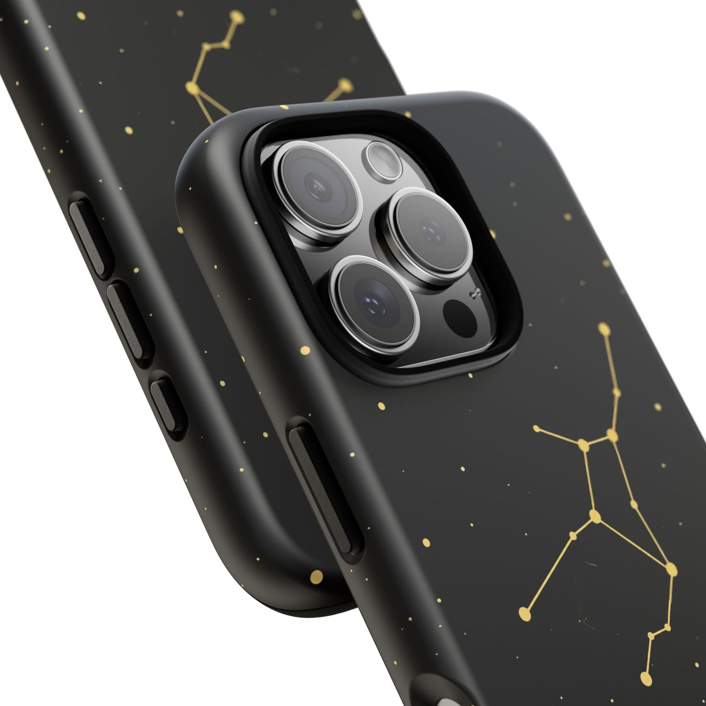 Virgo Zodiac Constellation Phone Case – Luxe Gold Celestial Cover
