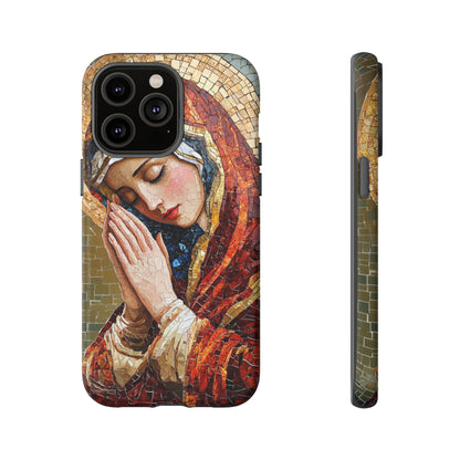 Virgin Mary Phone Case, Catholic Phone Case, Christian Aesthetic Case, Religious iPhone Case, Saint Art Case, Faith Gift