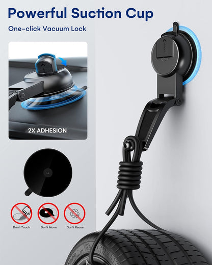 Wireless Car Charger, 15W Fast Charging, Auto Clamping Car Phone Mount, Cell Phone Holder Charger, for Iphone 15 14 13 12 11 Pro Max Xs, Etc. (Black)