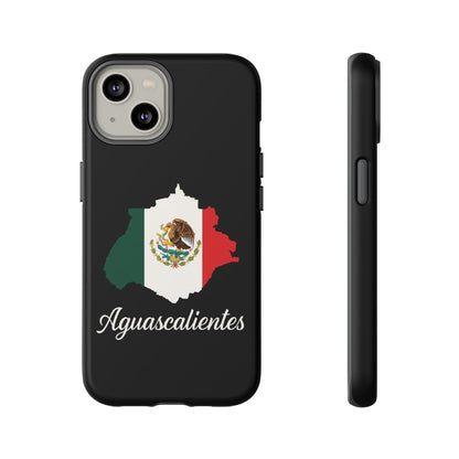 Aguascalientes Mexico Flag Map Phone Case | Mexican American Pride Tough Case for iPhone & Samsung
