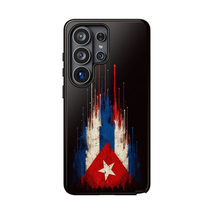 Cuban Flag Phone Case | Cuba Flag Tough Case | Patriotic Cuban Pride iPhone Samsung Protective Cover