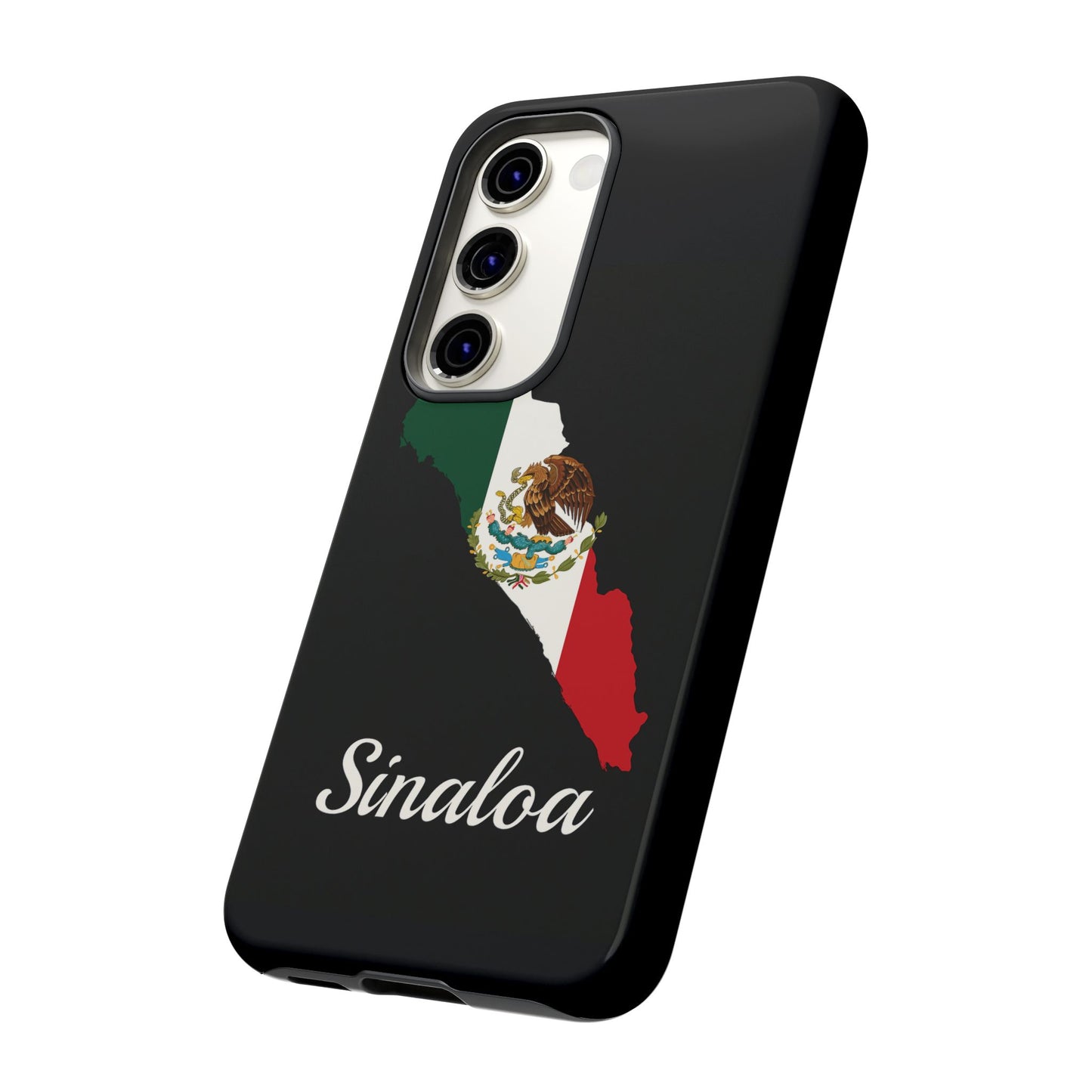 Sinaloa Mexico Flag Map Phone Case | Mexican American Pride Tough Case for iPhone & Samsung