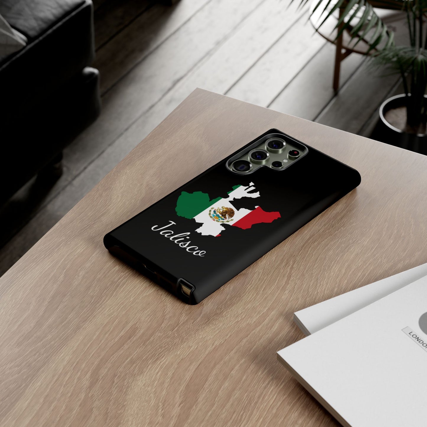 Jalisco Mexico Flag Map Phone Case | Mexican American Pride Tough Case for iPhone & Samsung