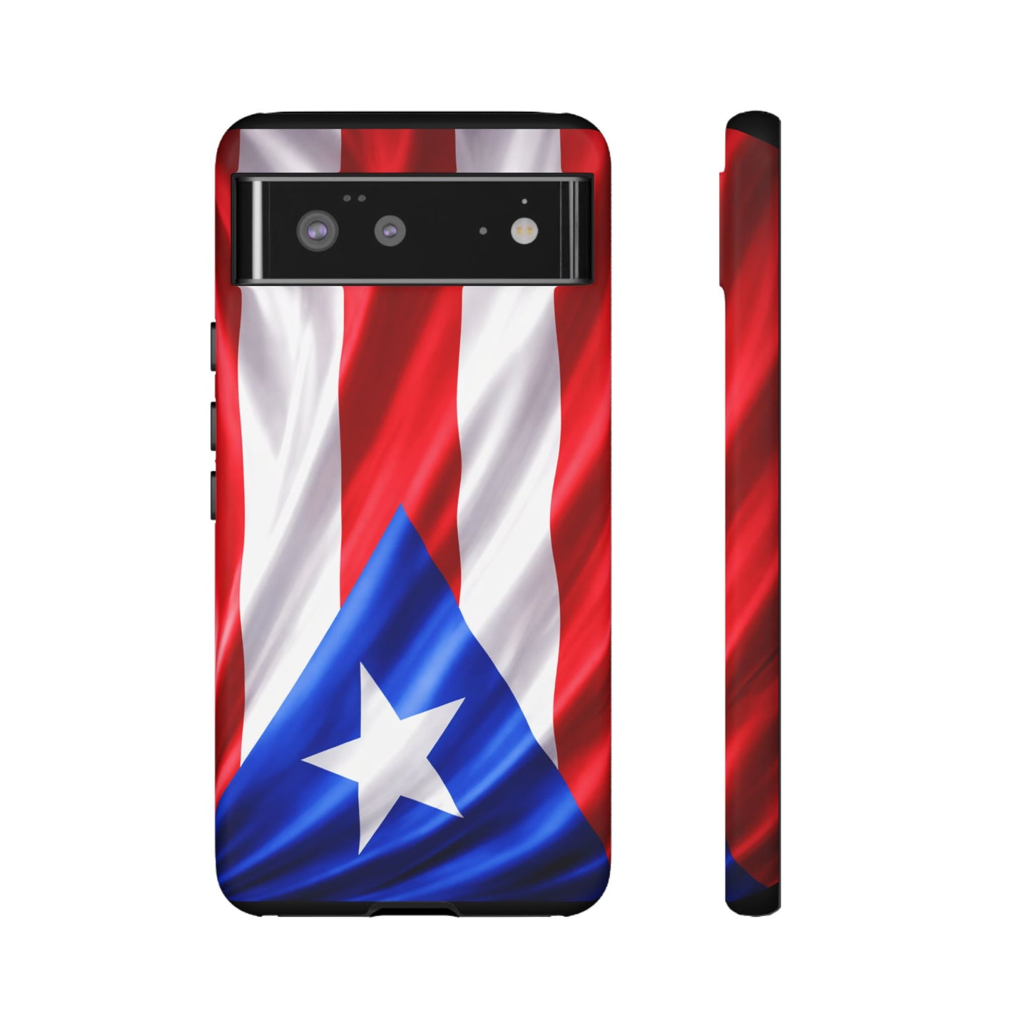 Puerto Rico Flag Phone Case | Boricua Pride Tough Case | Puerto Rican Flag Protective Cover for iPhone & Samsung