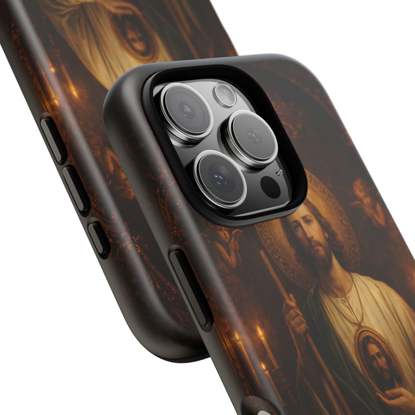 San Judas Phone Case Saint Jude Catholic Saint Religious Art Portrait Tough