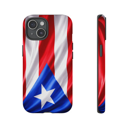 Puerto Rico Flag Phone Case | Boricua Pride Tough Case | Puerto Rican Flag Protective Cover for iPhone & Samsung
