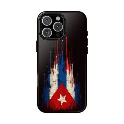 Cuban Flag Phone Case | Cuba Flag Tough Case | Patriotic Cuban Pride iPhone Samsung Protective Cover