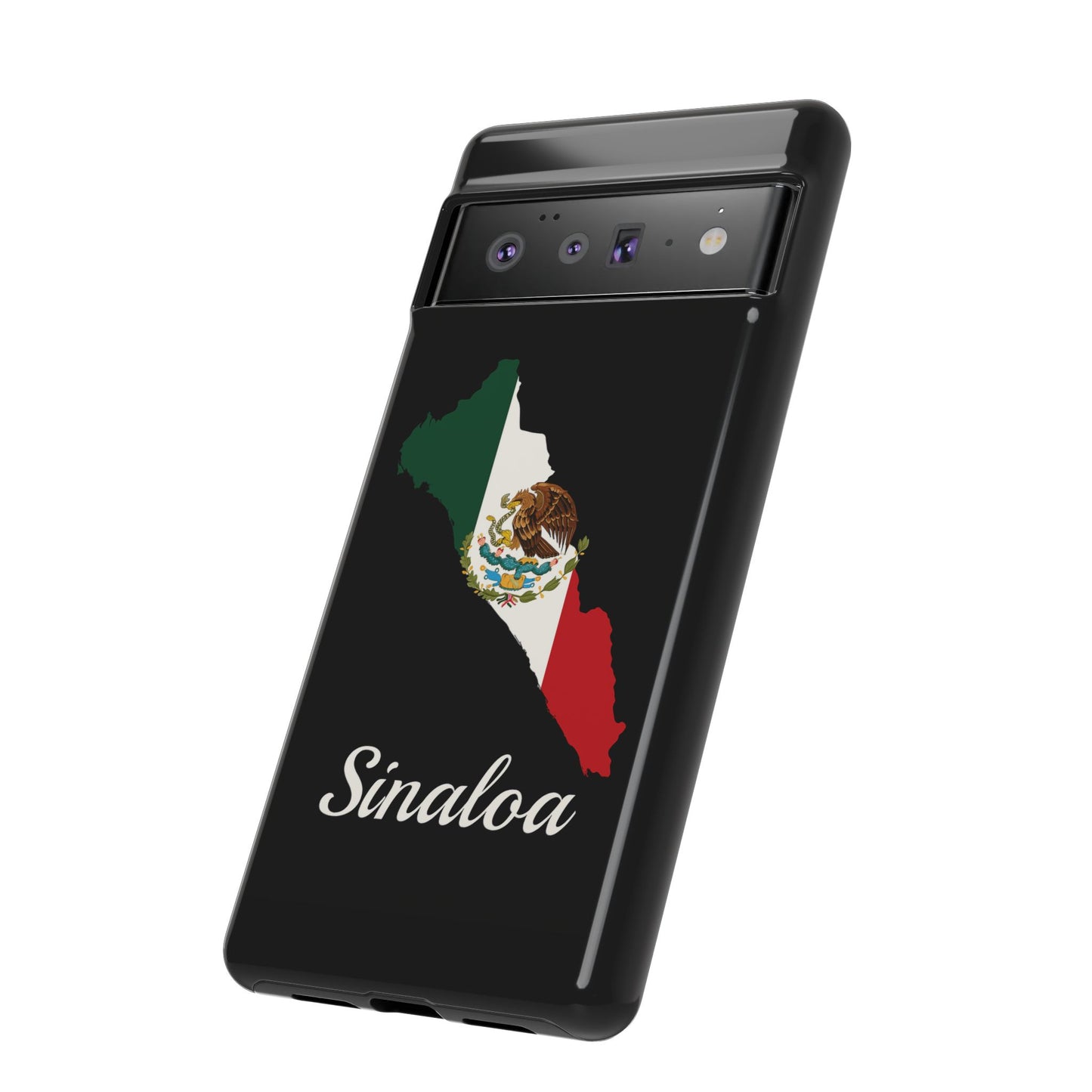 Sinaloa Mexico Flag Map Phone Case | Mexican American Pride Tough Case for iPhone & Samsung