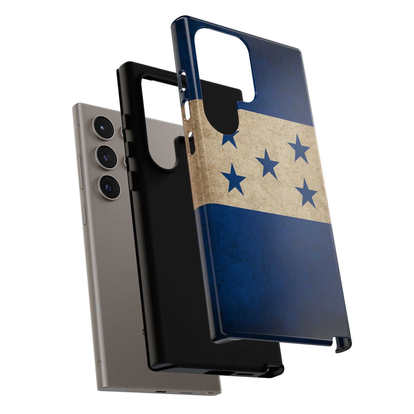 Honduras Flag Phone Case | Vintage Honduran Flag iPhone & Samsung Tough Protective Case