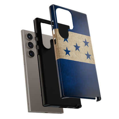 Honduras Flag Phone Case | Vintage Honduran Flag iPhone & Samsung Tough Protective Case