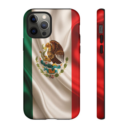 Mexico Flag Phone Case | Mexican Pride iPhone & Samsung Case | Tricolor Aesthetic Tough Protective Cover