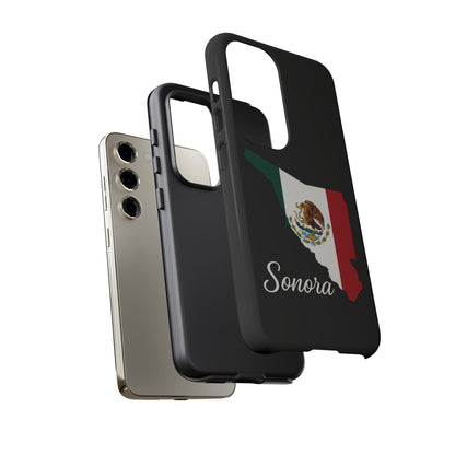 Sonora Mexico Flag Map Phone Case | Mexican American Pride Tough Case for iPhone & Samsung